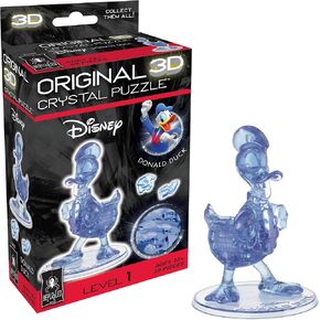 BePuzzled, Disney Donald Duck Original 3D Crystal Puzzle, Ages 12 and Up