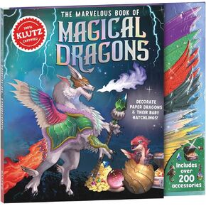 KLUTZ Marvelous Book of Magical Dragons Craft Kit