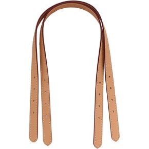 1/2 inch Vachetta Leather Purse Straps Adjustable Handbags Handles for Shoulder Bags Tote Bags
