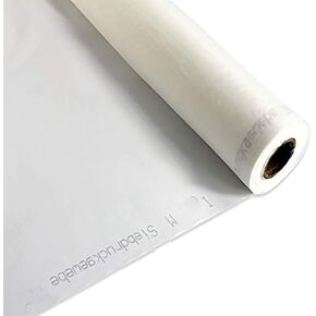 INTBUYING 3 Yards 160 Mesh 50"(1.27m) Width Silk Screen Printing 3 Yards 160 mesh(64T)