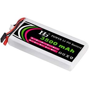 HHZ 11.1v 3500mah 8C li-po Battery for Flysky GT3B GT2 3PK Transmitter Remote Controller Li-Polymer Batterry
