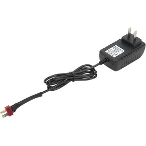 Dilwe RC Battery Charger, Portable DC8.4V 1A RC T Plug Charging Adapter for ZD Racing DBX 10 US 100-240V, RC Charger RC Accessories