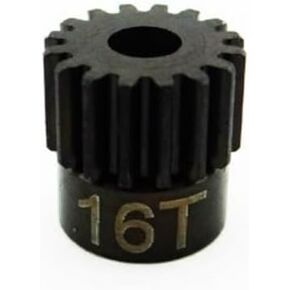 Hot Racing CSG16M05 16t 0.5 Mod Hardened Steel Pinion Gear 1/8 Bore
