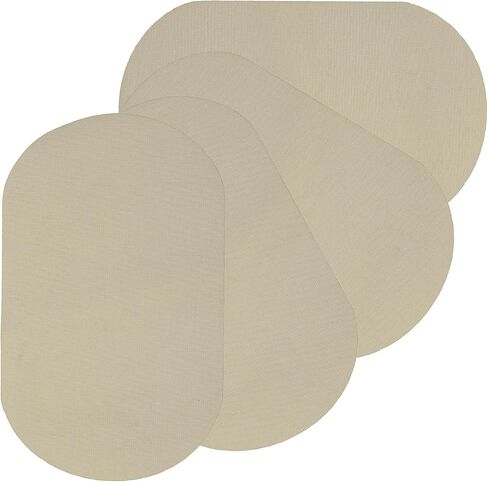 PATIKIL Iron-on Patches, 4Pcs 7x4 Inch Elbow Knee Velvet Patches Repair Patches Kit for Clothing Pants Shirts Jackets Mending and Decorating, Maroon Red in Saudi Arabia