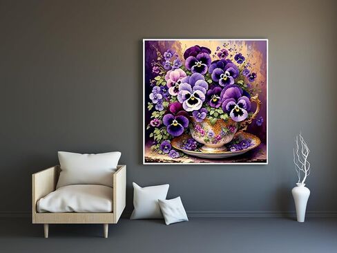 مجموعات الطلاء الماس 5D للمبتدئين للبالغين ، مجموعة فنون الشاي الماس ، DIY COLLE ROUND DRIOD DIAMOND DOT GEM MET in Kuwait