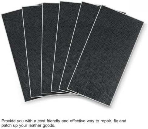 generic Leather Repair Patch Tape, Self Adhesive Leather Repair Kit for Furniture, Car Seat,Vinyl Leather Repair Kit for Office Chairs, Couch, Sofa, Luggage, Black, new1036 in Saudi Arabia
