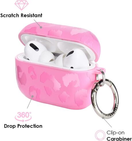Velvet Caviar AirPods Pro Case Cute Protective Cover - Compatible with Apple AirPods Pro (French Blue Floral) in Saudi Arabia