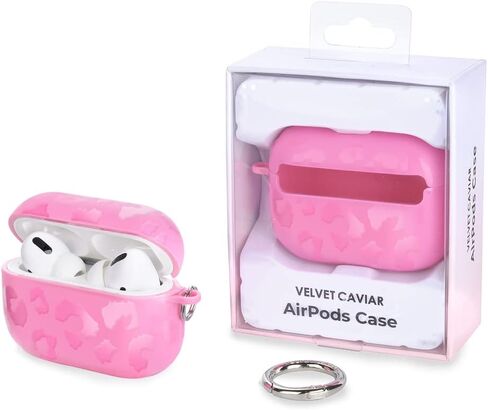 Velvet Caviar AirPods Pro Case Cute Protective Cover - Compatible with Apple AirPods Pro (French Blue Floral) in Saudi Arabia