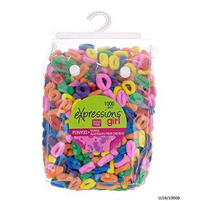 Expressions 2334604 Bright Mini Pony O, Assorted Color - 1000 Piece - Case of 48