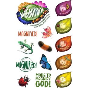 Lifeway Kids VBS 2025 Magnified! Theme Stickers (Package of 10 Sheets)