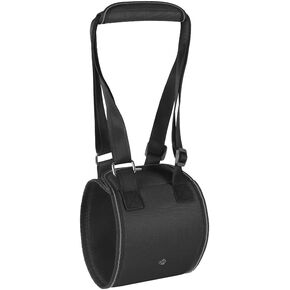 Senior Dog Assistance Strap Adjustable Sling for Rear Legs Dog Easy Walk Sling Carrier for Large Dogs Hind Leg Support (Black, Extra Large (77-99 pounds))