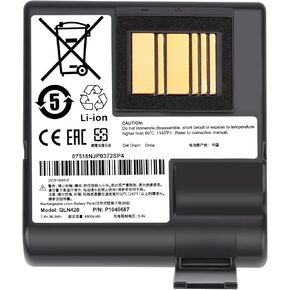 4900mAh Portable Printer Battery for Zebra QLN420 P1040687 P1050667-016 ZQ630 ZQ63-AUWA000-00 ZQ63-ACFAC10-00 P1089760-002 BTRY-MPP-68MA1-01 P1049729