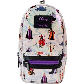 Loungefly Disney Villains Iridescent Mini Backpack Pencil Case