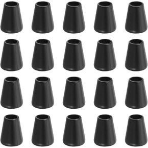uxcell Alloy Bell End Stoppers, Cord Ends Lock Toggle Cap End Stopper Rope Fasteners for Clothes Backpack Drawstring