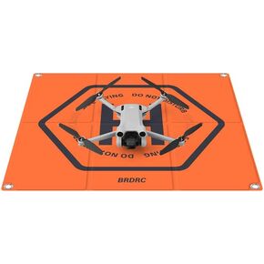 Mini Drones Landing Pad 50cm/20'' Portable Foldable Waterproof Universal Mini Aircraft Drones Landing Mat for RC Drones Helicopter Drones Accessories Fast-fold Double Sided Quadcopter Landing Pad