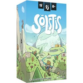 Solstis | Two-Player Tile Drafting Game | Ages 8+ | 2 Players | 15 Minutes