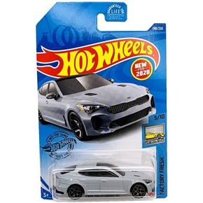 Hot Wheels 2019 Stinger GT ، [Gray] 198/250 - مصنع جديد 3/10
