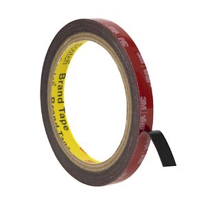 3M Double Sided Tape, Waterproof Heavy Duty Foam Tape, 10FT Length, 0.39 Inch Width for Car, Home Decor, Office Decor