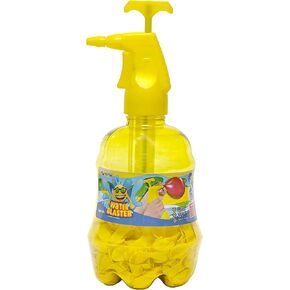 Toyrifik Water Balloon Pump Filler - Air and Water Easy Fill Portable Pump Station Water Blaster with 500 Balloons