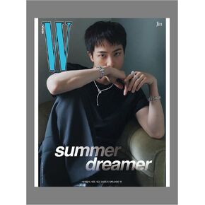 BTSJin JIN W Magazine Vol.7 2024 with Tracking Double U (A Version)