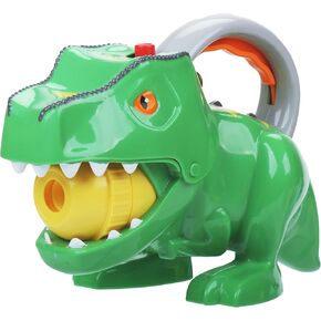 Kid Galaxy: Flashlight & Projector - Dino - 3 Projector Discs W/ 24 Color Images, 2-in-1 Light & Image Toy, Dinosaur Scenes, Kids Ages 18+mo