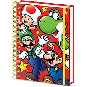 Super Mario A5 Ring Notebook