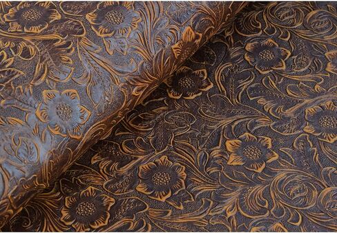 Leather Sheets,Leather for Crafts Tooling Leather Square 2.0mm Thick Finished Full Grain Cow Hide Leather Crafts Tooling Sewing Hobby Leather Veg tan Leather Leather Sheet (Black,12x12in) in Saudi Arabia