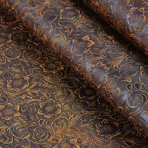 Leather Sheets,Leather for Crafts Tooling Leather Square 2.0mm Thick Finished Full Grain Cow Hide Leather Crafts Tooling Sewing Hobby Leather Veg tan Leather Leather Sheet (Black,12x12in) in Saudi Arabia