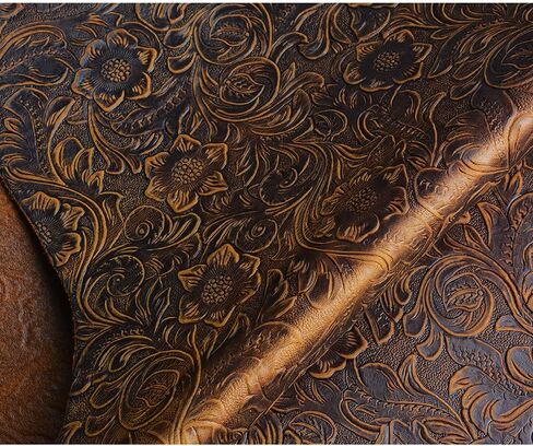 Leather Sheets,Leather for Crafts Tooling Leather Square 2.0mm Thick Finished Full Grain Cow Hide Leather Crafts Tooling Sewing Hobby Leather Veg tan Leather Leather Sheet (Black,12x12in) in Saudi Arabia