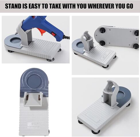 Glue Brackets Tool Rack An Fittings Tools Kickstand Storage Shelves Hot Glue Melt Toll Stand Craft Glue Melt Tool Stand Hot Melt Tool Holder Plastic Accessories Sprayer in Saudi Arabia