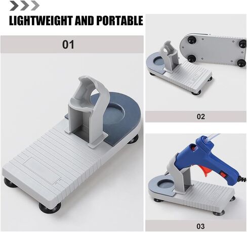 Glue Brackets Tool Rack An Fittings Tools Kickstand Storage Shelves Hot Glue Melt Toll Stand Craft Glue Melt Tool Stand Hot Melt Tool Holder Plastic Accessories Sprayer in Saudi Arabia