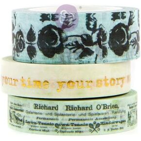 Prima Marketing Prima Art Daily Planner Decorative Tape 3/PKG-Your Story