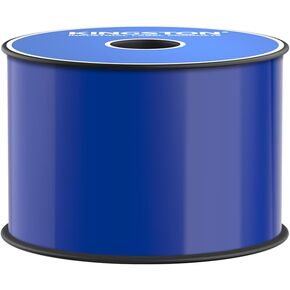 Kingston Premium Vinyl Label Tape, Blue, 3" x 150' for DuraLabel, LabelTac, VnM SignMaker, SafetyPro, Viscom and Others