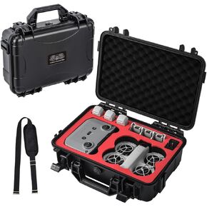 Waterproof Hard Neo Carrying Case for DJI Neo,Portable bag for DJI Neo Fly More Combo Compact Bag for DJI Neo Drone(Case and Shoulder Strap Only)