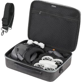 Anbee Carrying Case for DJI Neo Motion Fly More Combo, Travel Shoulder Bag Hard Shell Storage Hand Bag for Neo Drone Accessories