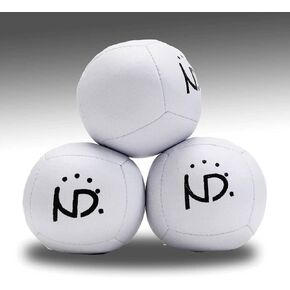 Zeekio Niels Duinker Signature Juggling Ball Set- 160g Each - Set of 3 (White)