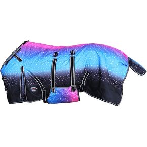 1200D Turnout Waterproof Rain Horse Sheet Light Winter Blanket No Fill 391B
