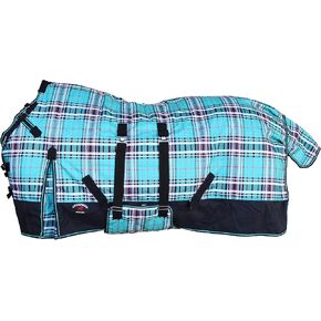 1200D Miniature Weanling Donkey Pony Horse Foal Winter Blanket Turquoise 51969B
