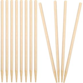 12 PCS خشبي الخدش الفني القلم ، العصي الحرفية ، الخدمة الثقيلة لحرف فن الخدش DIY (5.5 بوصة)