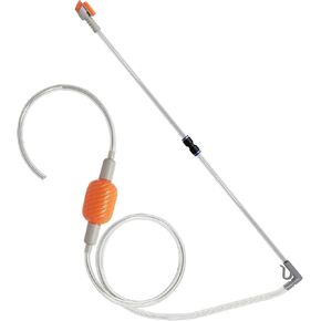 فقاعة Magus M-Beans Aquarium Cleaning Kit 10 جالون فراغ الحصى ومغير الماء ، وسادة فرشاة خرطوم طويلة ، مثالية لخزانات 5-10 جالون ، وملحقات الحصى.