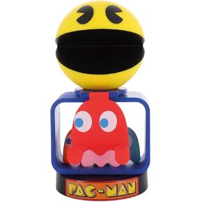 Exquisite Gaming: Bandai: Pac Man - Cable Guys Original Controller & Phone Holder, Collectible Device Stand, Officially Licensed Figure