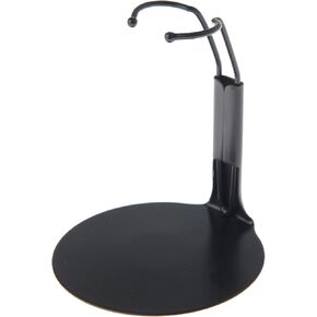 Plymor DSP-25B Black Adjustable Action Figure Stand, fits 4.5, 5, and 5.5 inch Action Figures, Waist is 1 to 1.5 inches wide, 3 to 3.5 inches around, Pack of 2