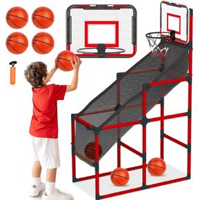 TOY Life Arcade Basketball Game for Kids, Indoor Basketball Hoop Arcade, Toys for Kids Ages 5-7 Boys