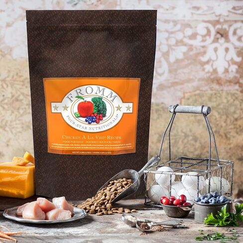 Fromm Four -Star Nutritionals Chicken A La Vg Dog Food - Premium Dry Dog Food - Dicken Neper - 26 LB in Kuwait