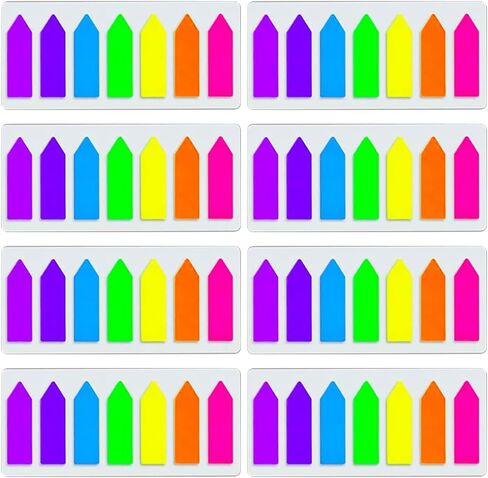 1120 Pcs Sticky Notes Flags Tabs Page Markers Colored Book Index Tabs Flags Page Index Stickers Writable Annotation Tabs Page Bookmarks for Notebook Documents Books Arrow in Saudi Arabia