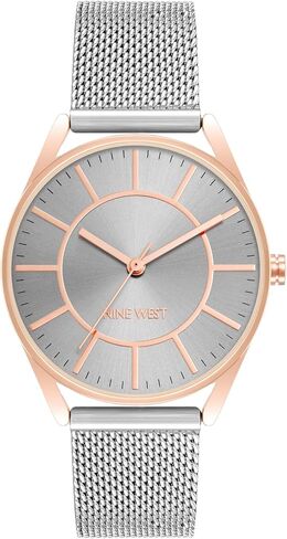 Nine West Women's NW/1922 Mesh Bracelet Watch in Saudi Arabia