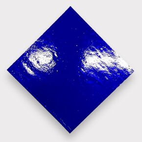 Midnight Blue Transparent COE 96 System 96 Fusible Glass Sheet (1)