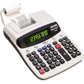 Victor 1310 1310 Big Print Commercial Thermal Printing Calculator, Black Print, 6 Lines/Sec