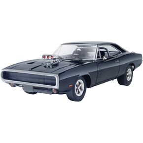 Revell 85-4319 Fast & Furious Dominic’s 1970 Dodge Charger Car Kit 1:25 Scale 122-Piece Skill Level 5 Plastic Model Building Kit, 14 years old and up