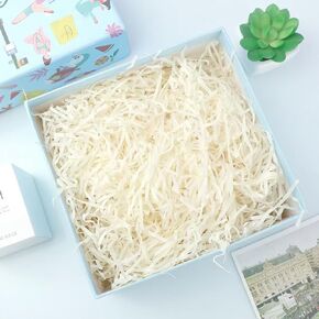 YOWPEY 100g Shredded Paper Filler Crinkle Cut Paper Shred Filler Cut Paper Shred Filler for Gift Boxes for Gift Wrapping Basket Filling Birthdays Weddings Anniversaries Valentines Day